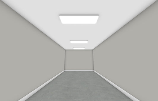 Basic One Car Garage Lighting Solution