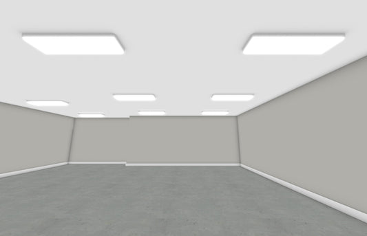Basic Three Car Garage Lighting Solution