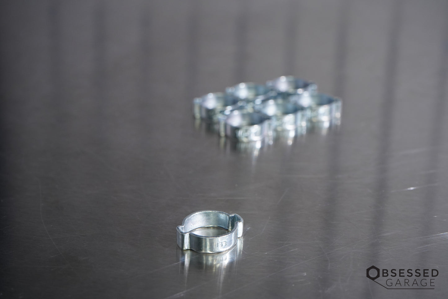 Prevost 1517 Treated Steel Double Ear Clamp Min/Max (In): 0.59-0.67 (10 PACK)