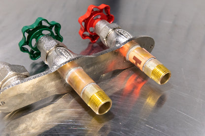 Prier C-108 Hot and Cold Mixing Hose Bibb