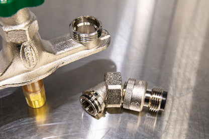 Prier C-108 Hot and Cold Mixing Hose Bibb