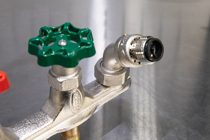 Prier C-108 Hot and Cold Mixing Hose Bibb