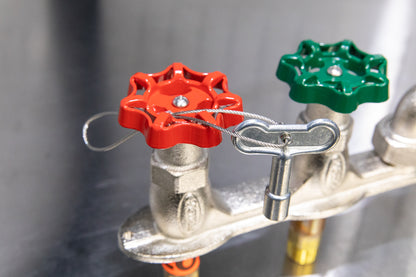 Prier C-108 Hot and Cold Mixing Hose Bibb