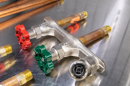 Prier C-108 Hot and Cold Mixing Hose Bibb