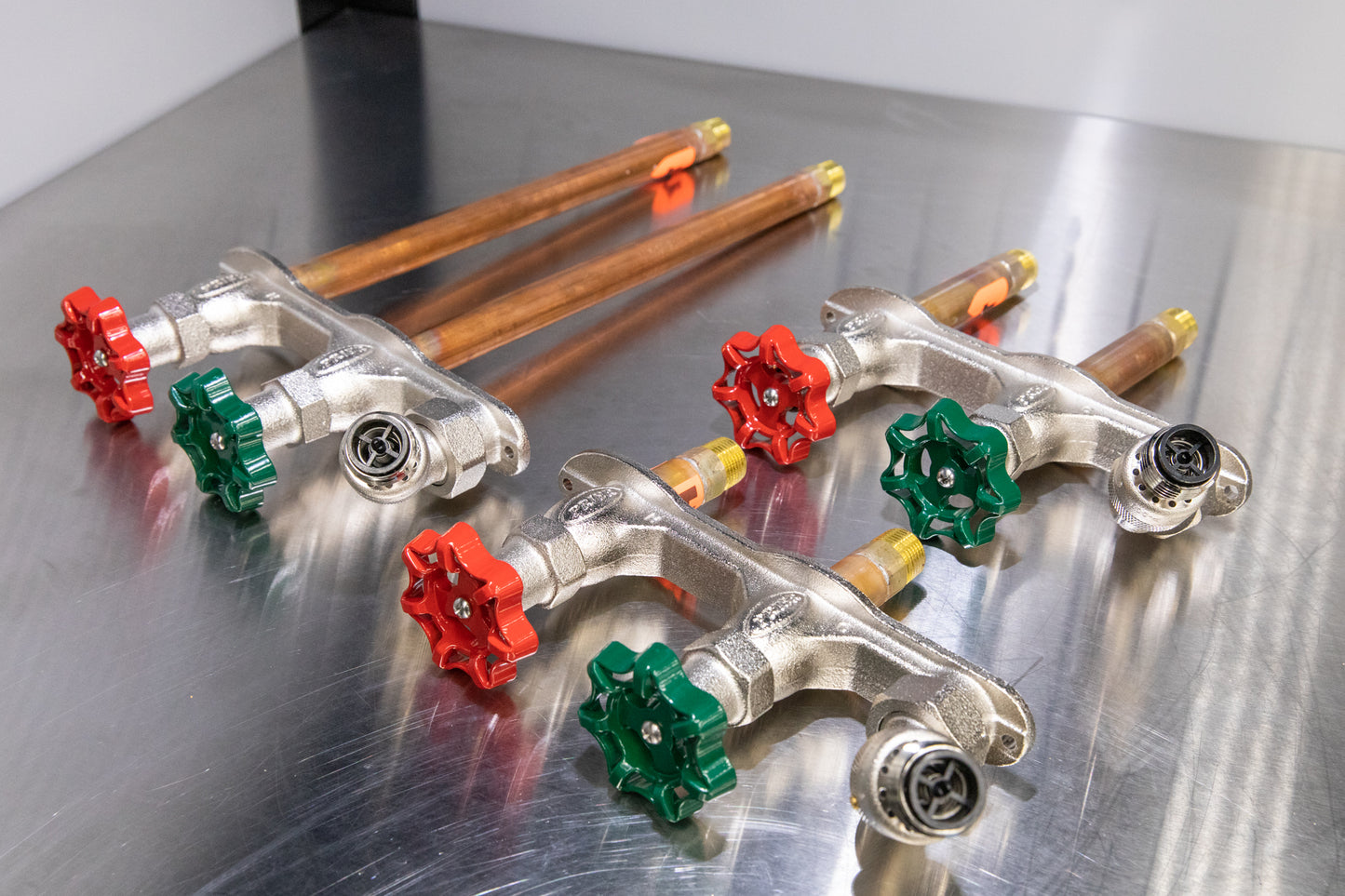 Prier C-108 Hot and Cold Mixing Hose Bibb