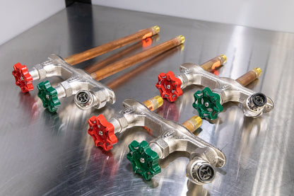 Prier C-108 Hot and Cold Mixing Hose Bibb