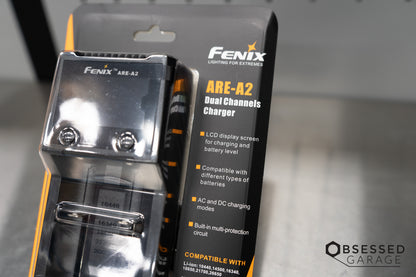 fenix flashlight battery charger Fenix ARE-A2 Smart Battery Charger