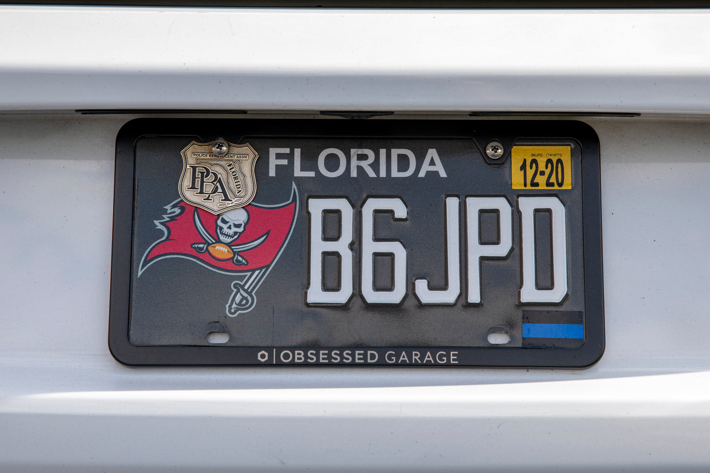 Stainless Steel License Plate Frame