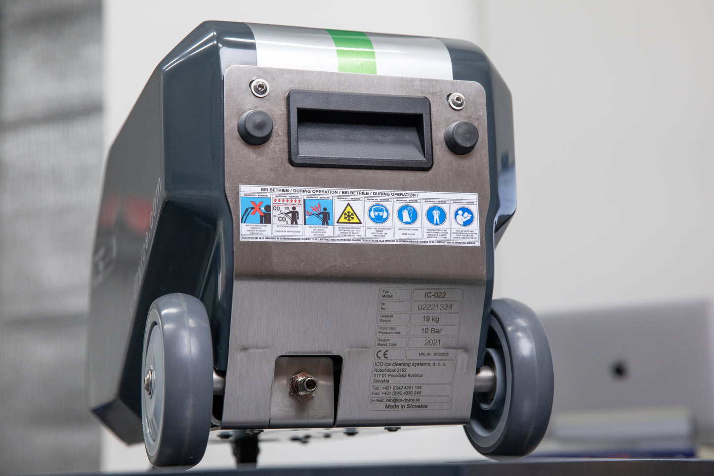 ICS IC 022 Evo Dry Ice Cleaning System