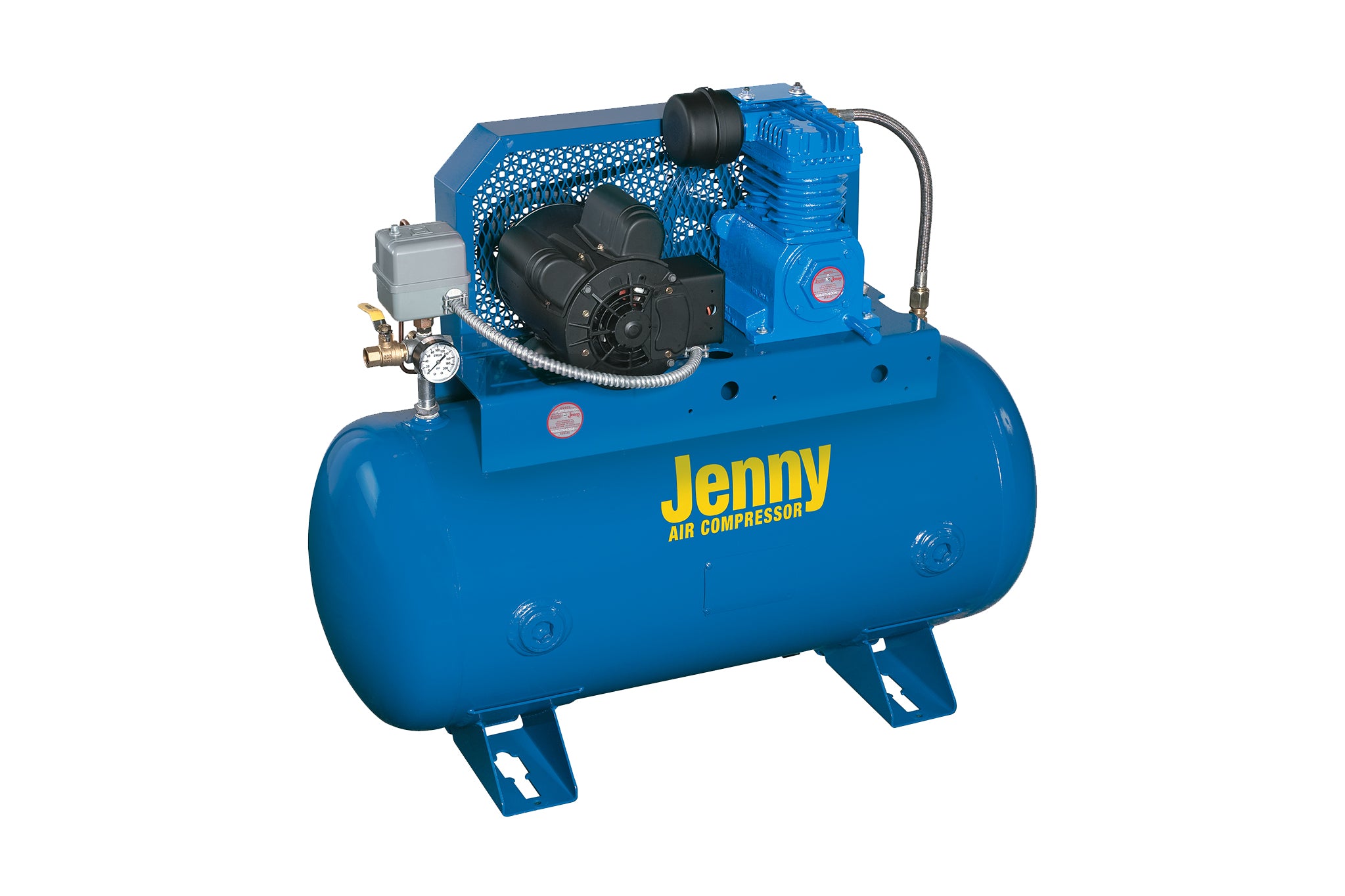 Heavy-Duty Single Stage Cast Iron Air Compressor with Auto Start