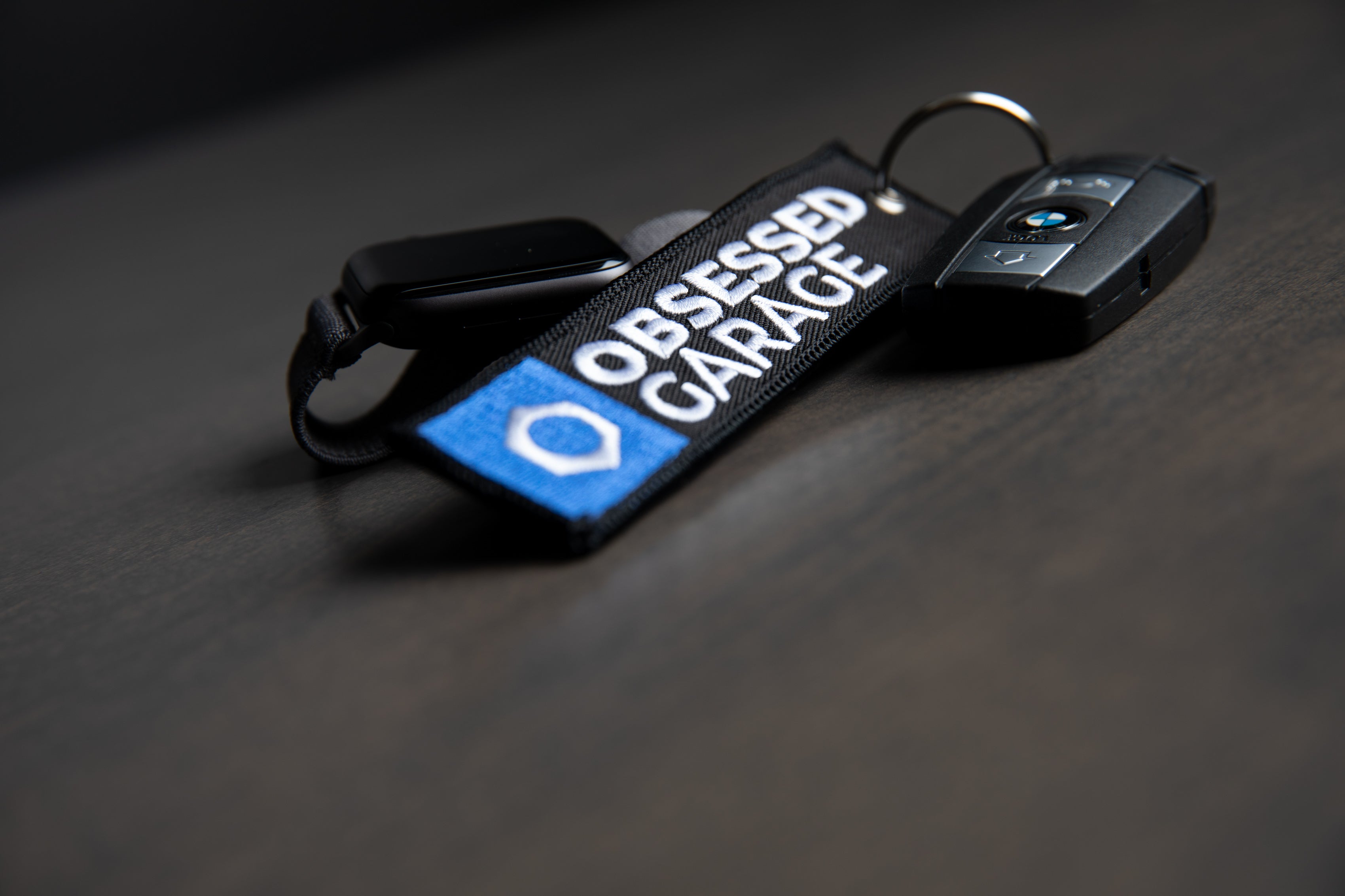 Custom Embroidered Keychain Tag for Baggage Identification and