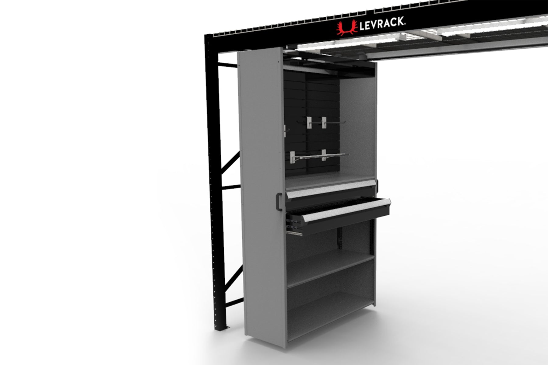 Lev Rack Garage Racking Levrack Internal Slatwall for Maximized Storage Solutions – Obsessed Garage