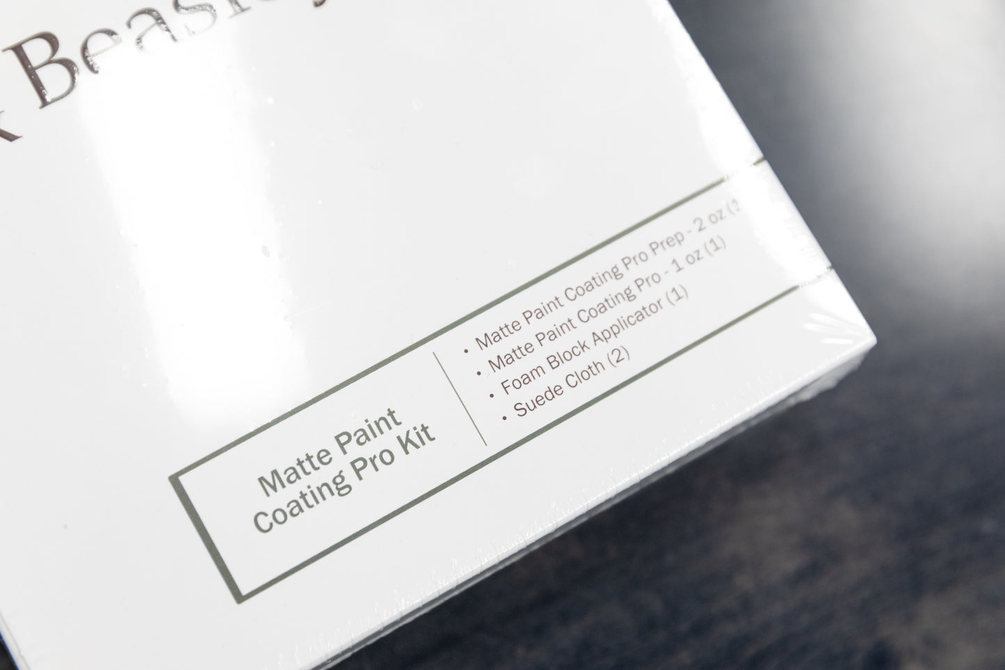 Dr Beasley's Matte Paint Coating Pro Kit
