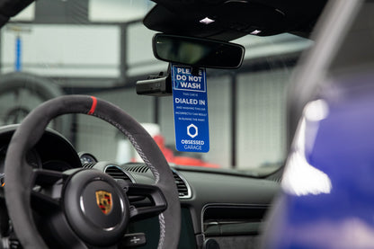 Obsessed Garage "Please Do Not Wash" Mirror Hang