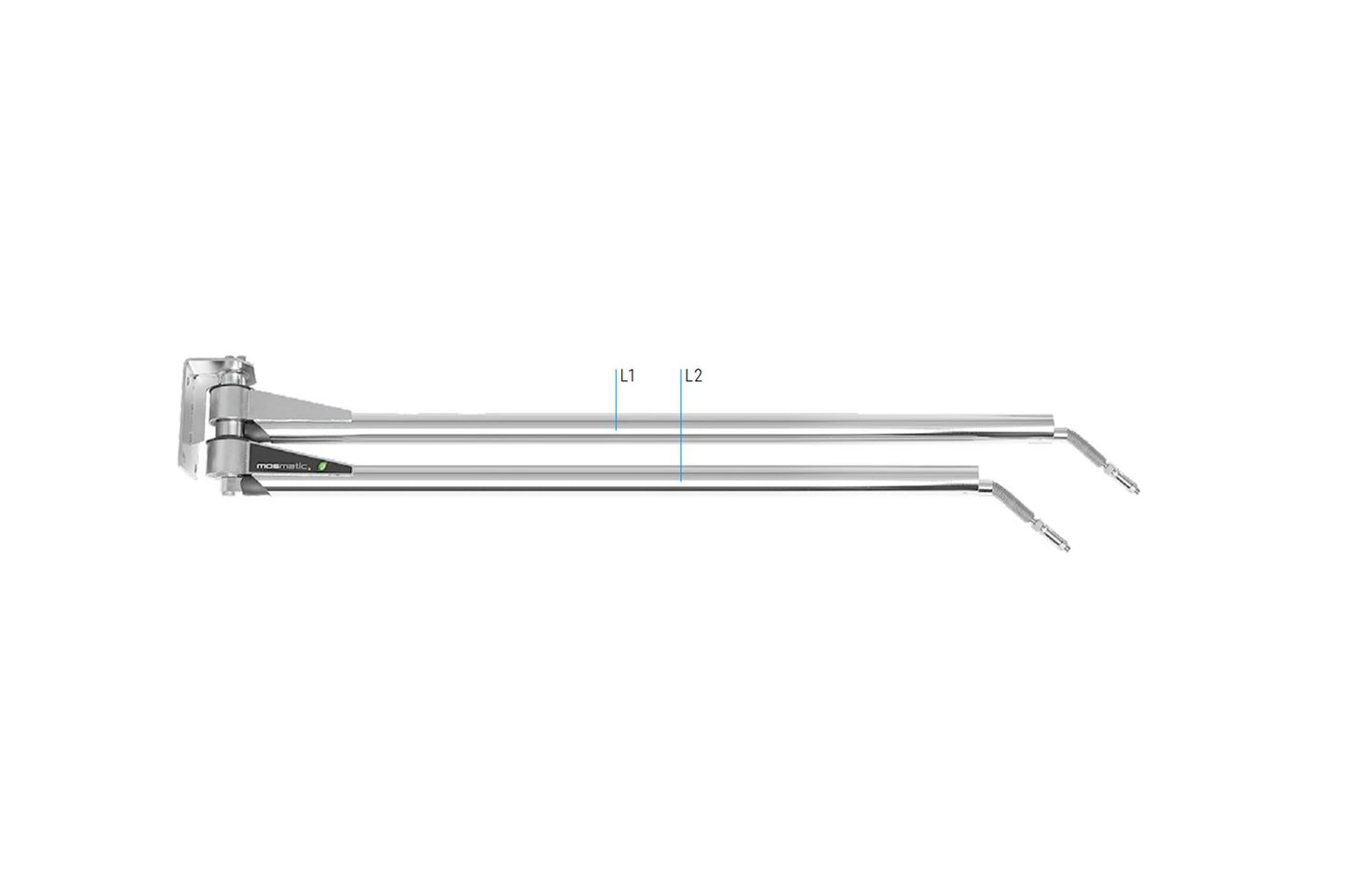 Mosmatic Wall Boom Dual Pole