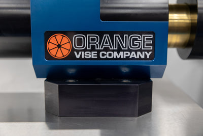 Orange Bench Vise - Obsessed Garage Edition