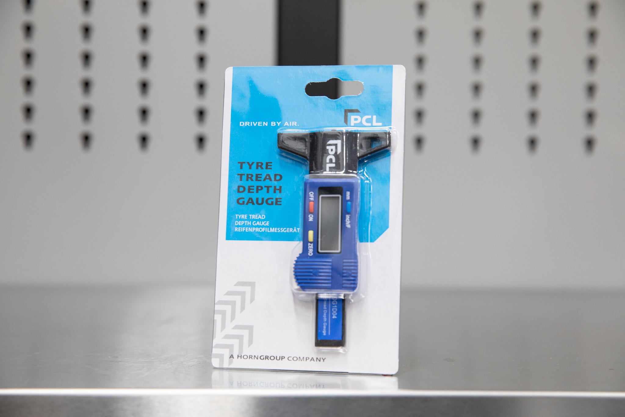 Tire Tread Depth Gauge Compact with Dual Measurement Units for