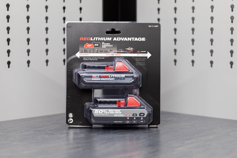 Milwaukee M18™ REDLITHIUM HIGH OUTPUT™ CP3.0 Battery 2 Pack