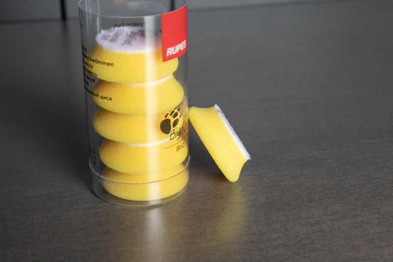RUPES Yellow (Fine) Polishing Pads (1" & 2")