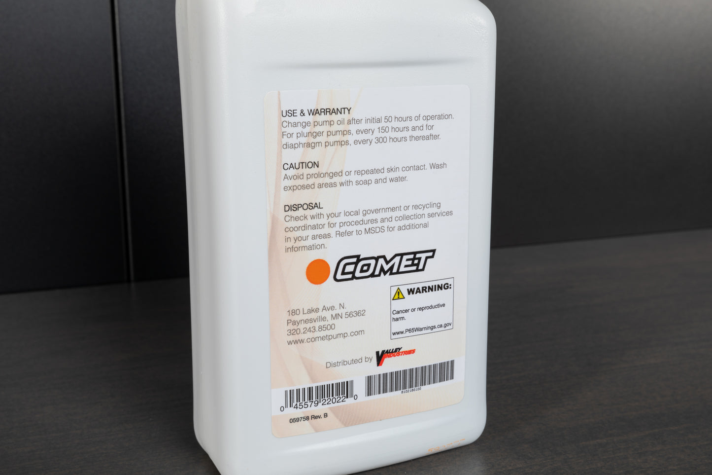 Comet Pump Oil