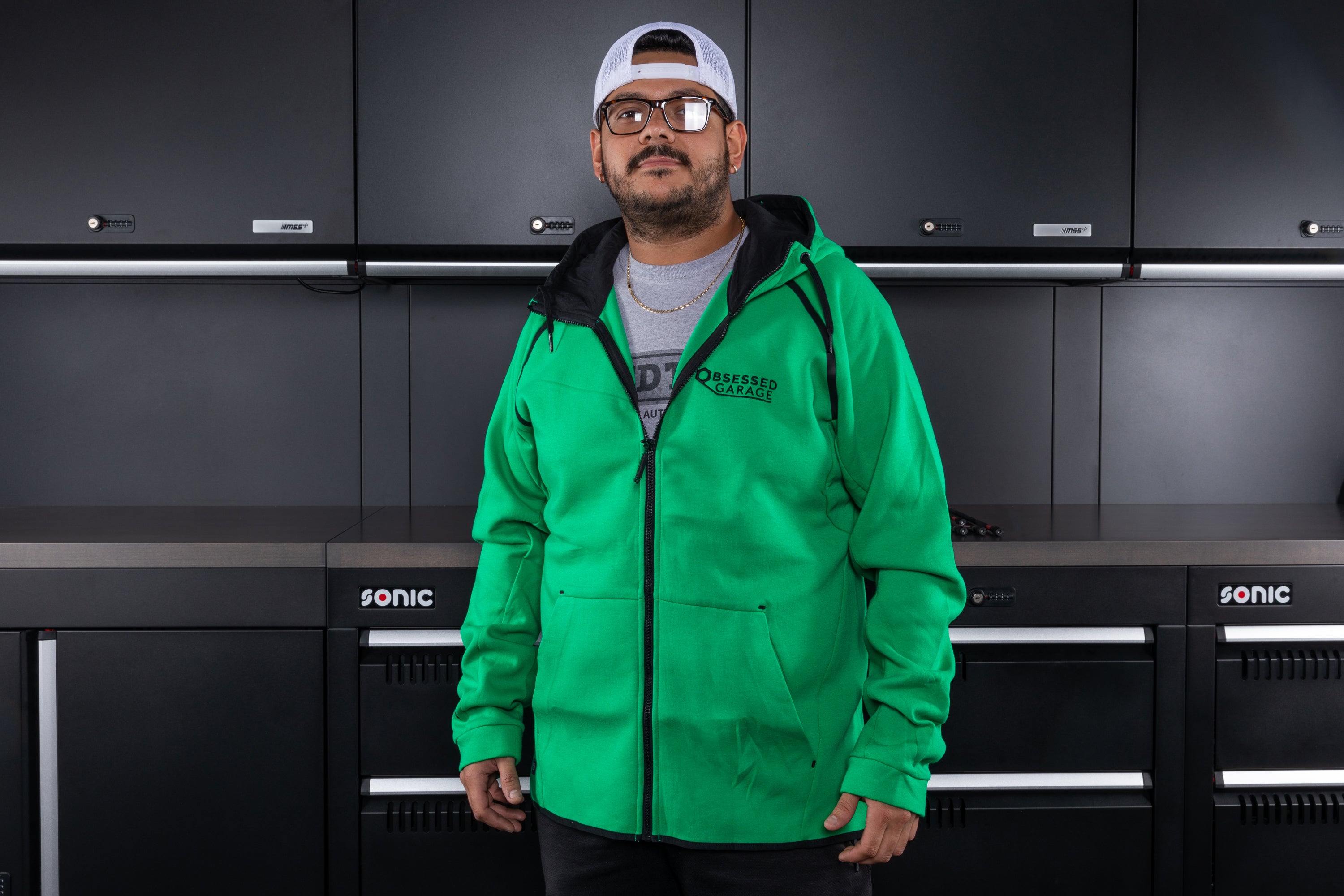 トップス JOHANSON 2020 SF THEN AND NOW HOODIE L Stormtech Reflex Hoodie - Medium Weight Zip-Up with H2X-DRY