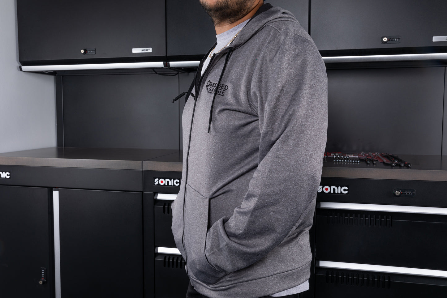 Obsessed Garage Halifax Zip-Up Hoodie