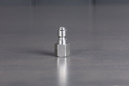 Stainless Steel 3/8" Female QD Plug