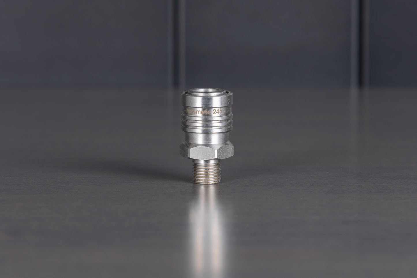 Mosmatic T304 SS 1/4" Male QD Coupler