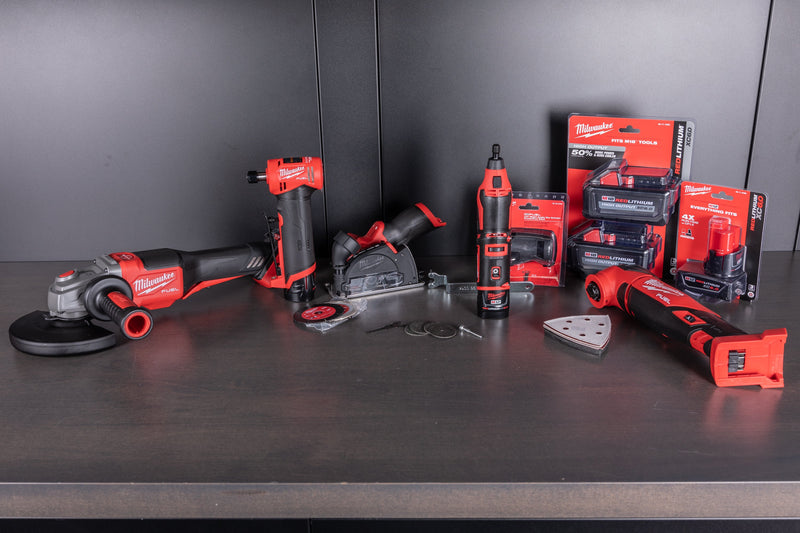 Ultimate Milwaukee Grinding and Cutting Tool Package