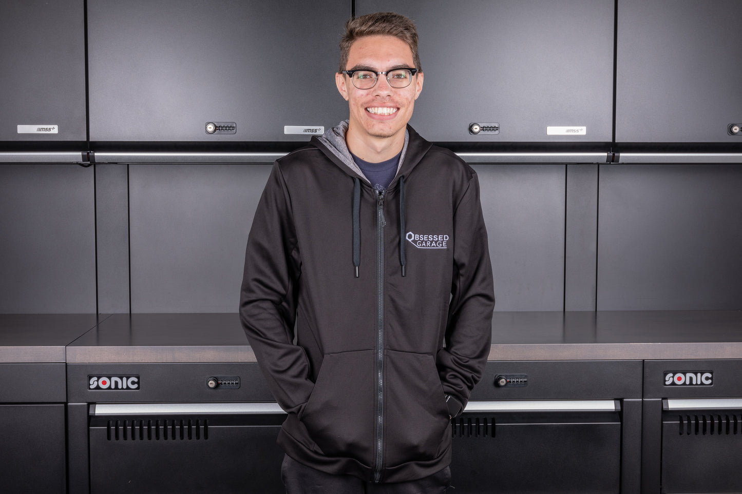 Obsessed Garage Halifax Zip-Up Hoodie