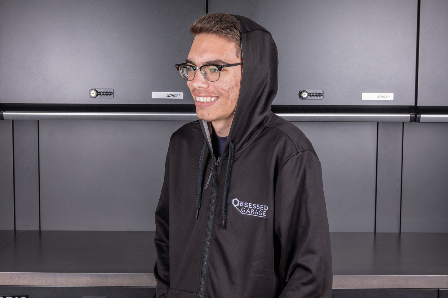 Obsessed Garage Halifax Zip-Up Hoodie