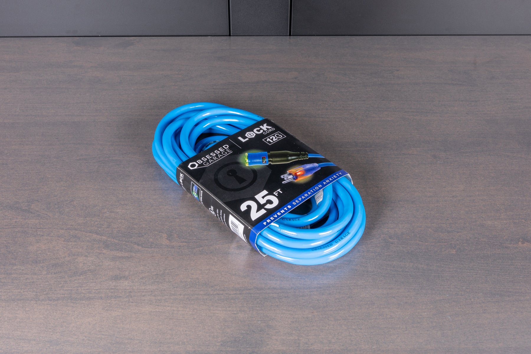 Locking Extension Cords - Heavy Duty 12/3 AWG with Continuous Ground ...