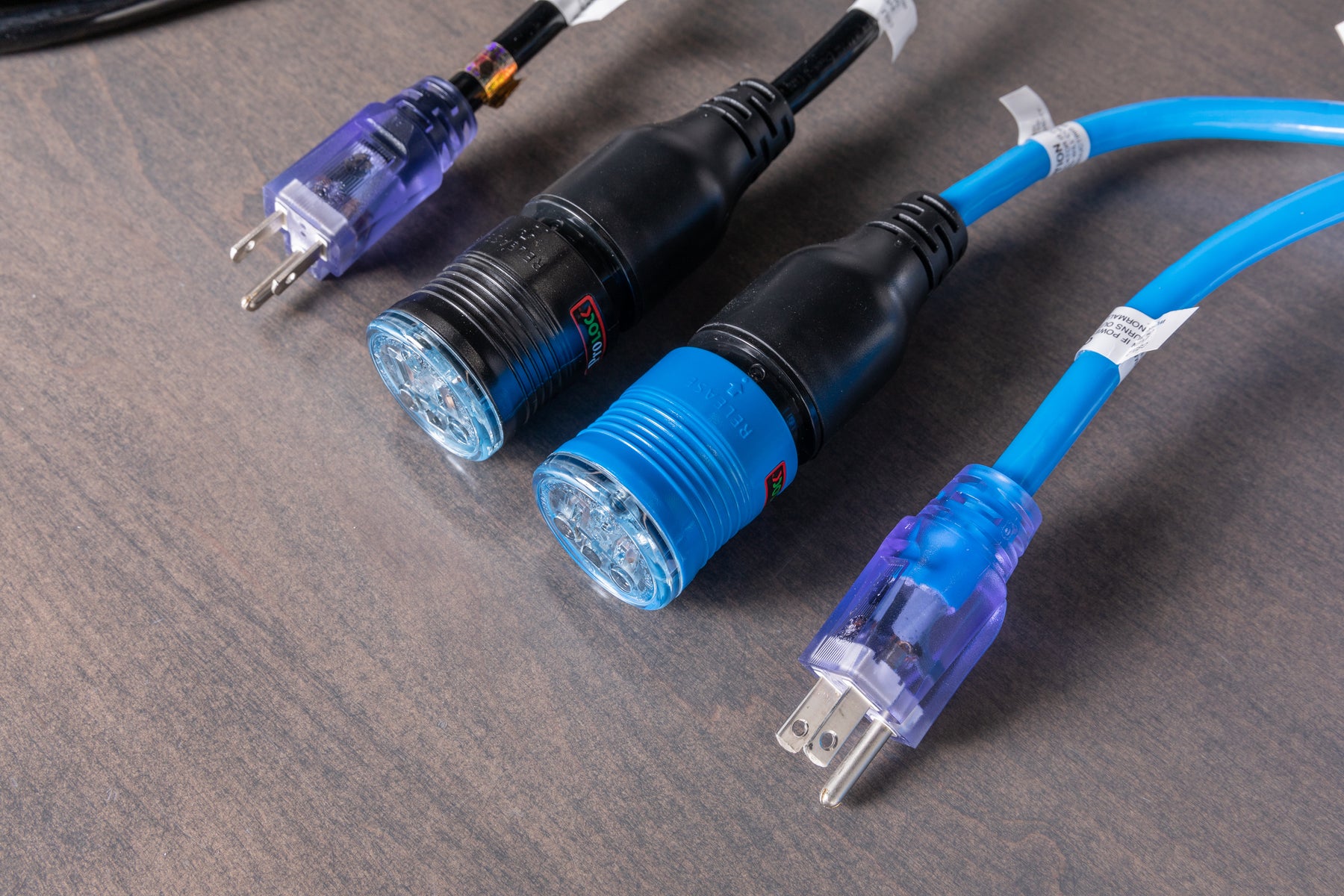 Locking Extension Cords - Heavy Duty 12/3 AWG with Continuous Ground ...