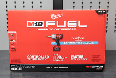 Milwaukee M18™ FUEL™ 1/2” Ext. Anvil Impact Wrench w/ONE-KEY™
