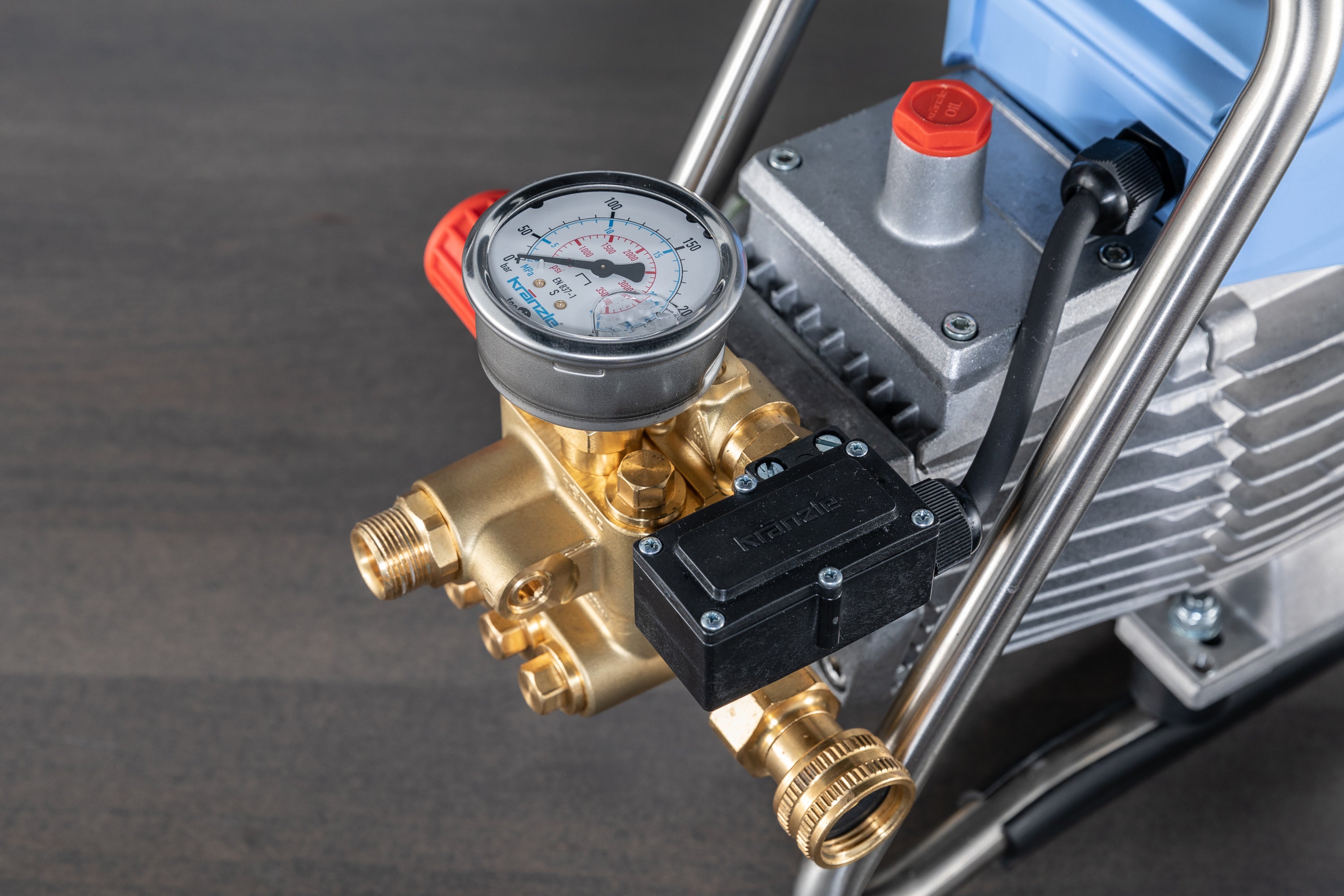 Kranzle K1622TS Wall-Mountable Pressure Washer with Total Stop