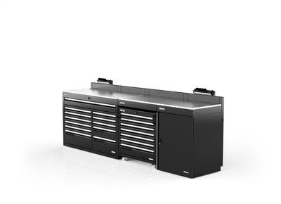 Sonic Tools MSS+ 124" Setup, 19 Drawer With Storage