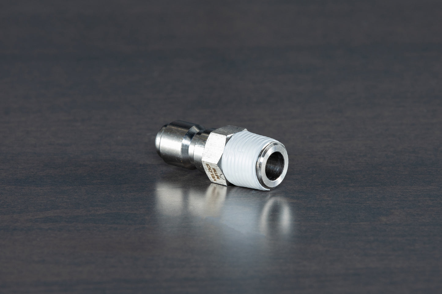 Stainless Steel 1/4" Male QD Plug