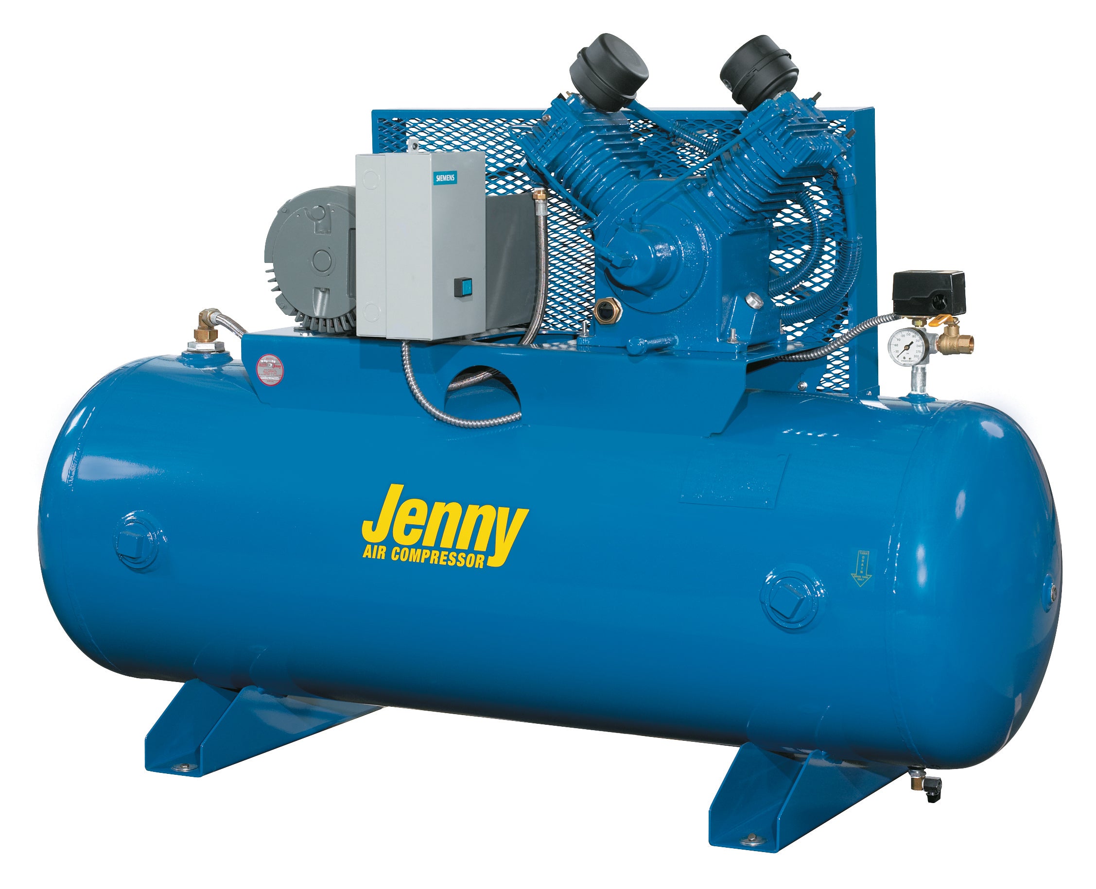 High Performance Jenny Heavy-Duty Two Stage Cast Iron Air