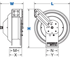 Coxreels Power Cord Reel