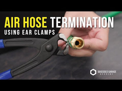 Prevost 1517 Treated Steel Double Ear Clamp Min/Max (In): 0.59-0.67 (10 PACK)