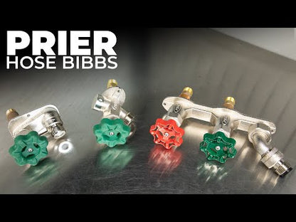 Prier C-108 Hot and Cold Mixing Hose Bibb