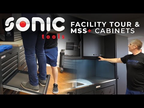Sonic Tools MSS+ 134" Setup, 15 Drawers With Storage