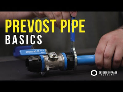 Prevost Equal Female Tee for 1" Pipe