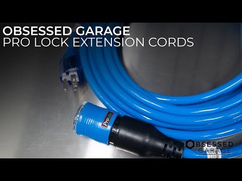 Blue Pro Lock Extension Cord