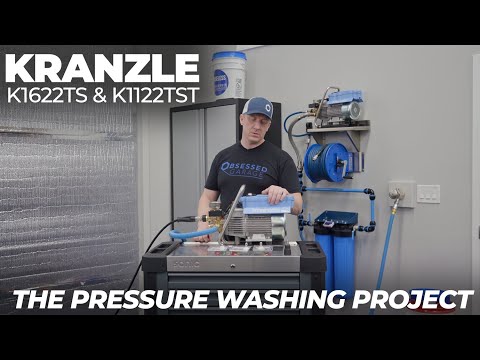 Kranzle K1622TS Wall-Mountable Pressure Washer with Total Stop