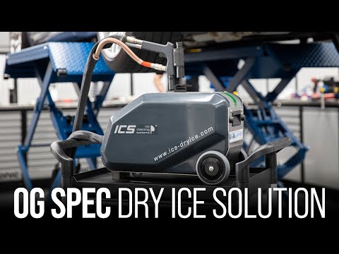 Dry Ice Cleaning Machine IC 022 EVO for Auto Detailing and