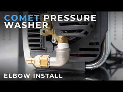 Stainless BSPT 90 Degree Elbow (Comet)