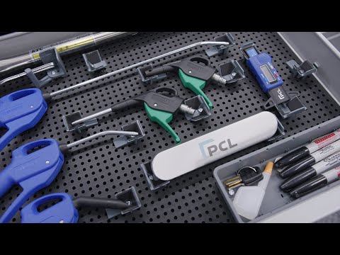 Tool Grid System Tool Tip Holders for Efficient Tool Organization
