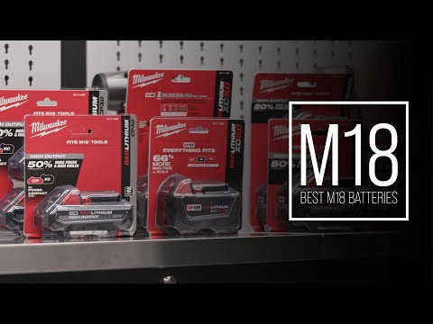 Milwaukee M18™ Batteries: REDLITHIUM™ (2.0 - 12.0)