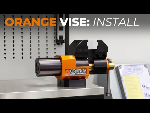 Orange Bench Vise - Obsessed Garage Edition